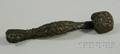 Asian Carved Wooden Boxwood Scepter