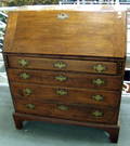 Chippendale Cherrywood Slantlid Desk