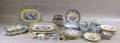 Large Group of Mostly Blue and White English Transferware