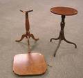Two Federal Cherry Candlestands