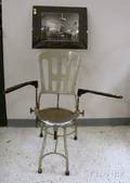 Early 20th Century Steel Dental Chair