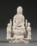 Blanc de Chine Figure of the Goddess of Mercy