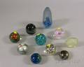 Ten Contemporary Art Glass Paperweights