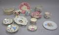 Fourteen Pieces of Assorted French and English Porcelain