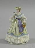 Godey German Porcelain Fashion Ceramic Figure