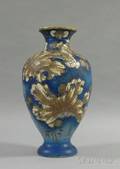 Large Blue and White Satsuma Vase