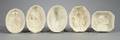 Five Wedgwood Queens Ware Culinary Molds