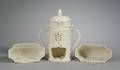 Three Wedgwood Queens Ware Items