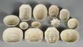 Thirteen Davenport Creamware Culinary Molds
