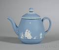 Wedgwood Solid Blue Jasper Teapot and Cover