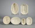 Six Creamware Culinary Molds