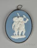 Wedgwood Solid Blue Jasper Plaque