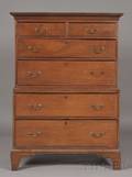 English Mahogany ChestonChest