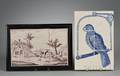 Two Dutch Delft Pictures