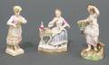 Two German Porcelain Figures of Ladies