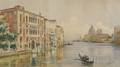 Ettore Cadorin ItalianAmerican 18761952 The Grand Canal Venice