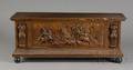 Italian Renaissancestyle Carved Walnut Cassone
