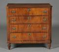 Italian Neoclassical Mahogany Chest of Drawers