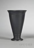 Wedgwood Keith Murray Black Basalt Vase