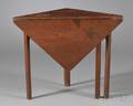 George III Mahogany Handkerchief Table