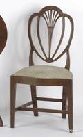 Hepplewhite mahogany side chair ca 1810