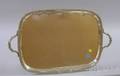 Regencystyle Silver Plated Handled Tray