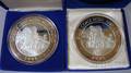 Pair of 999 Silver Commemorative Coins