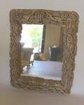 Carved Wood Mirror