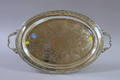 Oval Silver Plated Tray