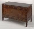 Pennsylvania paint decorated poplar blanket chest ca 1820