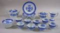 Thirtyone Piece Copeland Spode Spodes Fitzhugh Pattern Ironstone Partial Tea Service