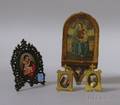 Four Small Framed Religious Icons