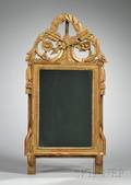 Louis XVI Provincialstyle Carved Giltwood Mirror