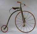 Reproduction Childs Iron High WheelerBicycle with Wooden Wheels