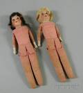 Pair of HeubachKoppelsdorf Bisque Shoulder Head Dolls