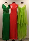 Three Vintage 1970s Gowns