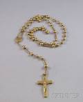 14kt Gold Rosary