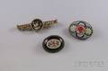 Three Micromosaic Brooches