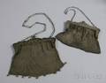 Two Silver Mesh Purses