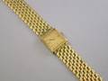 Ladys 18kt Gold Omega Bracelet Wristwatch