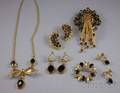 Small Group of Goldfilled and Goldtone Costume Jewelry