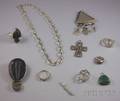 Small Group of Sterling Silver Jewelry