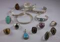 Group of Sterling Silver Jewelry