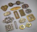 Approximately Fourteen Metal Buckles