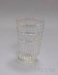 Hawkes Colorless Cut Glass Vase