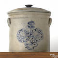 Fourgallon stoneware crock