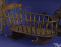 New England painted windsor cradle ca 1820