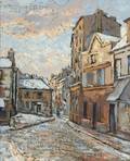 Fernand Laval French 18861966 Montmartre