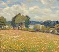 Robert Emmett Owen American 18781957 Daisy Field at Cross River
