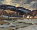 William Lester Stevens American 18881969 The Last of the Snow